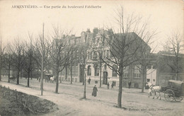 Armentières * Une Partie Du Boulevard Faidherbe - Armentieres