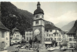 Pays Div -ref CC182- Suisse -altdorf -telldenkmal  -/ A Circulé En 1964- - Altdorf