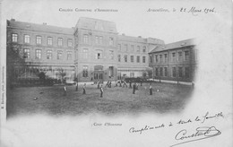 Armentières * 1904 * Collège Communal , La Cour D'honneur * Jeux * école - Armentieres