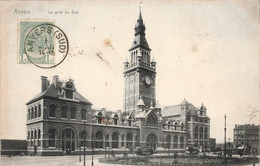 Belgique - Anvers - La Gare Du Sud - Edit. Nels - Horloge - Oblitéré Anvers - Carte Postale Ancienne - Antwerpen