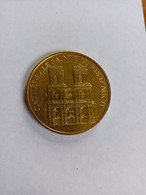 Monnaie De Paris MDP Jeton Touristique Medaille Auch Cathedrale Ste Marie 2017 - Autres & Non Classés