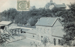 Belgique - Genval - La Gare - Edit. St An Belge - Carte Postale Ancienne - Rixensart