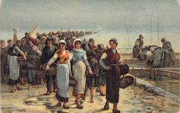 METIER - PÊCHE - François NICOLAS - Rûckkehr Der Austernfischer  - Carte Postale Ancienne - Fishing