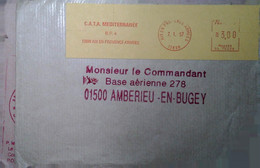 M 6  Lettre En Fm Base Aérienne 278 - Military Airmail