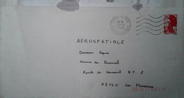 M 6  Lettre En Fm Paris 15  Air - Correo Aéreo Militar