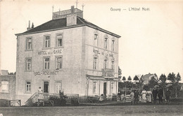 Belgique - Gouvy - L'hôtel Noël - Hotel De La Gare - Edit. Ordon Warland - Animé - Carte Postale Ancienne - Gouvy