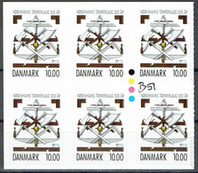 Bertil Skov Jørgensen. Denmark 2015.  500 Anniv Copenhagens Carpenters Guild  Michel 1846, 6-block.  MNH. Signed. - Blokken & Velletjes