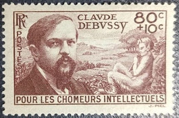 FRANCE - 1939 - Y&T N° 437*. Claude Debussy. Neuf* - Unused Stamps