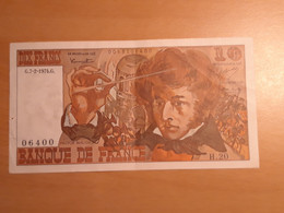 Billet De 10 Francs Berlioz (G.7-2-1974.G.)  06400 - 10 F 1972-1978 ''Berlioz''