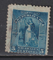 Timbre Oblitéré Du Nicaragua De 1891 N°32 - Nicaragua