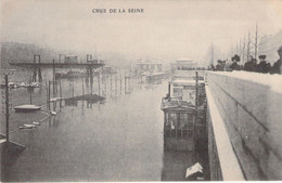 FRANCE - INONDATION DE PARIS - Crue De La Seine - Carte Postale Ancienne - La Crecida Del Sena De 1910