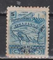 Timbre Oblitéré Du Nicaragua De 1896 N°89 - Nicaragua
