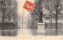 FRANCE - INONDATION DE PARIS - Rue Jean Goujon - Carte Postale Ancienne - Inondations De 1910