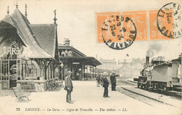 CALVADOS  LISIEUX  La Gare, Ligne De Trouville - Lisieux