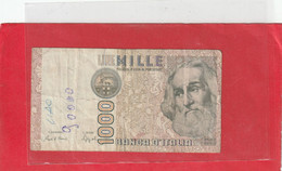 BANCA D'ITALIA  .  1.000 LIRE   MARCO POLO  .  N°  TF 727636 O  .  2 SCANES - 1000 Liras