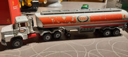 Vintage Majorette Scania Esso Benzine Tankwagen - Autocarri, Autobus E Costruzione