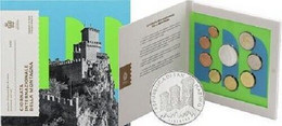 San Marino (Saint Marin) 2022 : Coffret BU Des 9 Pièces - Disponible En France - San Marino