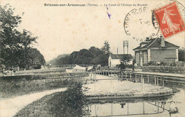 YONNE  BRIENON SUR ARMANCON Canal Et écluse Du Boutoir - Brienon Sur Armancon