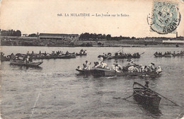 FRANCE - 69 - La Mulatière - Les Joutes Sur La Saône - Carte Postale Ancienne - Andere & Zonder Classificatie