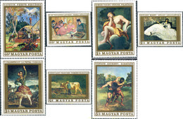 64061 MNH HUNGRIA 1969 PINTURA - Lutte