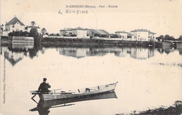 FRANCE - 69 - Saint GEORGES De Reneins - Port - Rivière - Chambion éditeur - Carte Postale Ancienne - Sonstige & Ohne Zuordnung