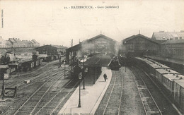 Hazebrouck * Gare ( Intérieur ) * Train Locomotive Machine Ligne Chemin De Fer Nord - Hazebrouck