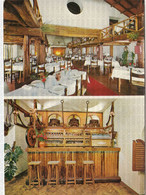 CARTOLINA  ROMA,LAZIO,RISTORANTE "BORGHESIANA" (HOTEL)-VIA DELLA CAPANNA MURATA-STORIA,BELLA ITALIA,NON VIAGGIATA - Bares, Hoteles Y Restaurantes