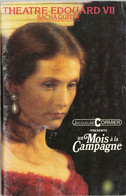 Programme Théâtre Edouard VII, Paris - "Un Mois à La Campagne", 21 Mai 1989 - Programme