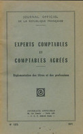 Experts Comptables Et Comptables Agréés De Collectif (1971) - Buchhaltung/Verwaltung