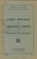 Experts Comptables Et Comptables Agréés De Collectif (1971) - Comptabilité/Gestion
