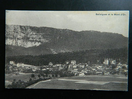 BALLAIGUES ET LE MONT D'OR - Ballaigues