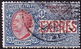 Italia Expresso U   2 (o) Usado 1908 - Express-post/pneumatisch