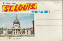 Souvenir Folder Of Greetings From St. Louis, Missouri - St Louis – Missouri