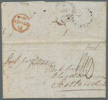 Ceylon / Sri Lanka: 1849, MAY 9, KANDY STEAMER LETTER Fair Strike On EL To Aberd - Sri Lanka (Ceylan) (1948-...)