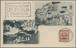 Aegean Islands: 1912, Freimarke 2 Centesimi Mit Aufdruck "Stampalia" Entwertet " - Aegean