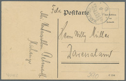 Deutsch-Ostafrika - Besonderheiten: FELDPOST, 1915, 30.8., Postkarte Mit Klarem - Kolonie: Duits Oost-Afrika