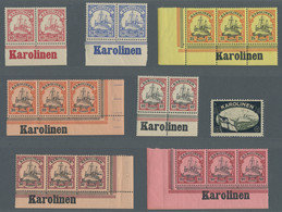 Deutsche Kolonien - Karolinen: 1900, Kaiseryacht 10, 20 Und 40 Pfennig Je Im Pos - Kolonie: Carolinen