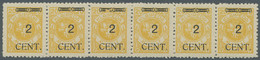 Memel: 1923, Freimarke 2 Cent Auf 20 Mark Im Waagerechtem Tadellos Postfrischem - Memel
