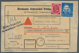 Bundesrepublik Deutschland: 1953, Philipp Reis, 30 Pfg. Und Posthorn 20 Pfg. Als - Covers & Documents