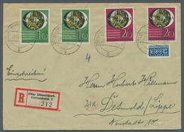 Bundesrepublik Deutschland: 1951, Nationale Briefmarken-Ausstellung Wuppertal, Z - Covers & Documents