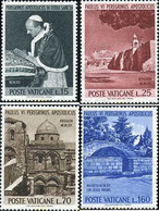 116089 MNH VATICANO 1964 VIAJE DEL PAPA PABLO VI A TIERRA SANTA - Used Stamps