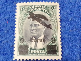 TÜRKİYE--1942 --  9/200K   UÇAK POSTASI  DAMGASIZ - Unused Stamps