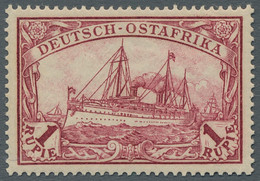 Deutsch-Ostafrika: 1896-1919, Stecktafel Mit Einer Kleinen Partie Aus Mi.-Nr. 1 - Kolonie: Duits Oost-Afrika