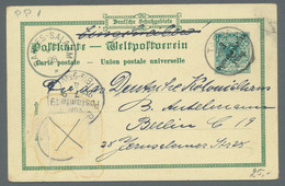 Deutsch-Ostafrika - Ganzsachen: 1893-1914, Sammlung Von Ca. 70 Stück, Davon 18 U - Kolonie: Duits Oost-Afrika
