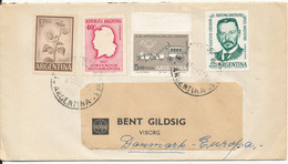 Argentina Cover Sent To Denmark 1962 - Storia Postale