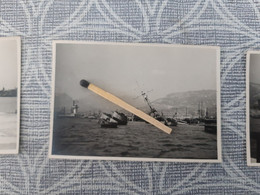 83 TOULON  PHOTO ORIGINALE 27 JUIN 1948 4 SABORDAGE DE LA FLOTTE FRANCAISE NAVIRE BATEAU MILITARIA 1 - Bateaux