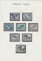 Österreich: 1945-1994, überwiegend Gestempelte Sammlung In 2 Vordruckalben Mit U - Collections