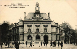 CPA PARIS 20e Le Mairie Place Des Pyrenees (1248952) - Arrondissement: 20