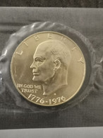 1 DOLLAR ARGENT UNC 1976 S SAN FRANCISCO EISENHOWER BICENTENNIAL USA / SCELLE - 1971-1978: Eisenhower