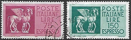 Italia Expresso U  43/44 (o) Usado 1958 - Express-post/pneumatisch